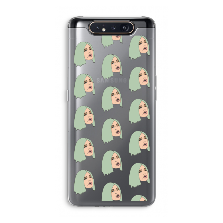 King Kylie: Samsung Galaxy A80 Transparant Hoesje