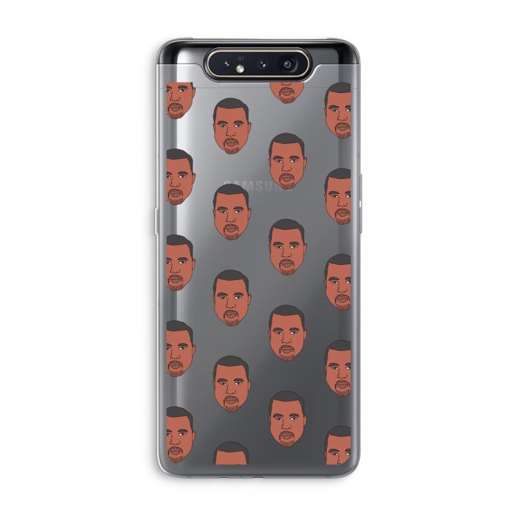 Kanye Call Me?: Samsung Galaxy A80 Transparant Hoesje