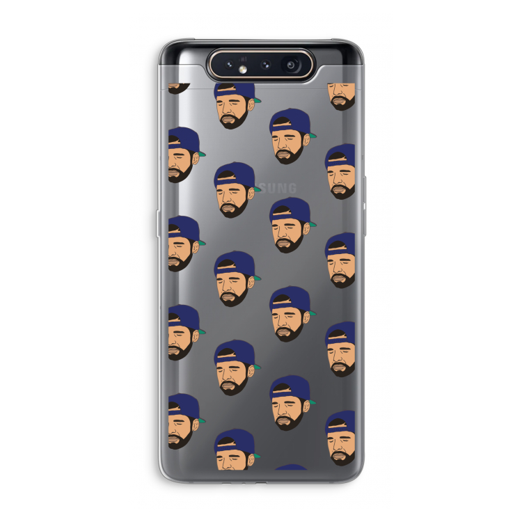 Drake Away: Samsung Galaxy A80 Transparant Hoesje