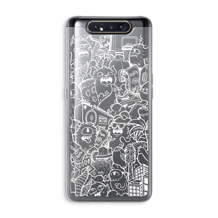 Vexx City #2: Samsung Galaxy A80 Transparant Hoesje
