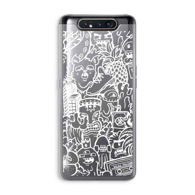 Vexx Mixtape #2: Samsung Galaxy A80 Transparant Hoesje