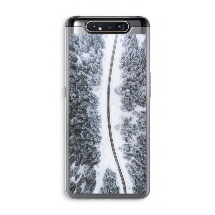 Snøfall: Samsung Galaxy A80 Transparant Hoesje