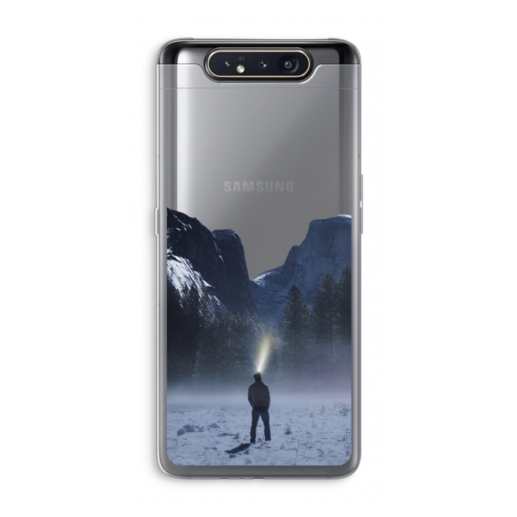 Wanderlust: Samsung Galaxy A80 Transparant Hoesje