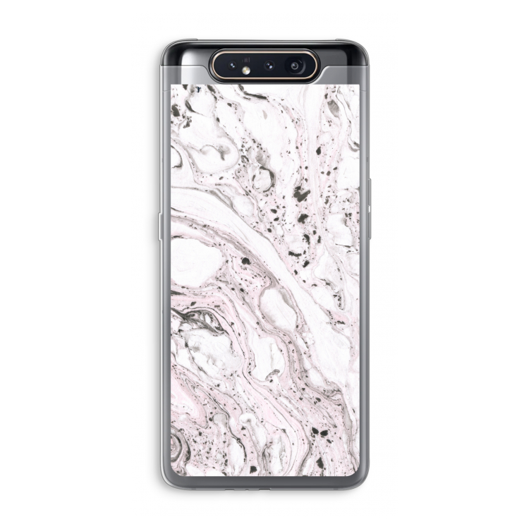 Mengelmoes: Samsung Galaxy A80 Transparant Hoesje