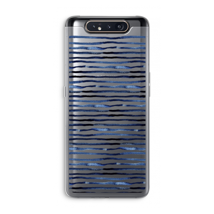 Verrassende lijnen: Samsung Galaxy A80 Transparant Hoesje