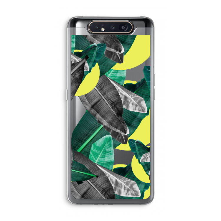 Fantasie jungle: Samsung Galaxy A80 Transparant Hoesje