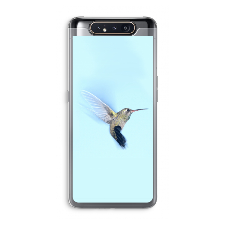 Kolibri: Samsung Galaxy A80 Transparant Hoesje