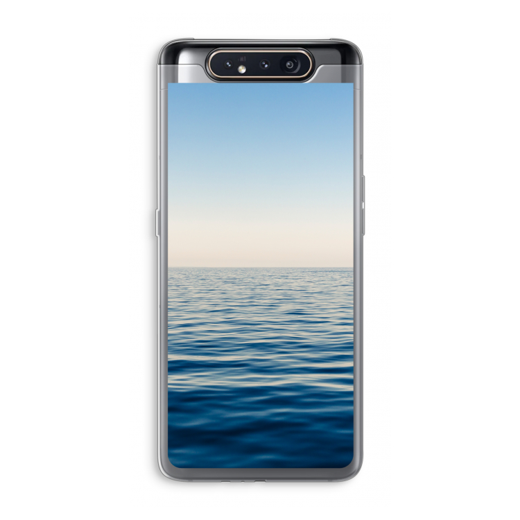 Water horizon: Samsung Galaxy A80 Transparant Hoesje