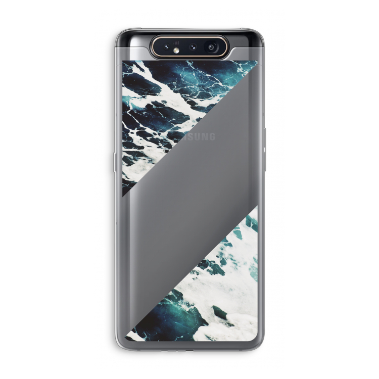 Golven: Samsung Galaxy A80 Transparant Hoesje