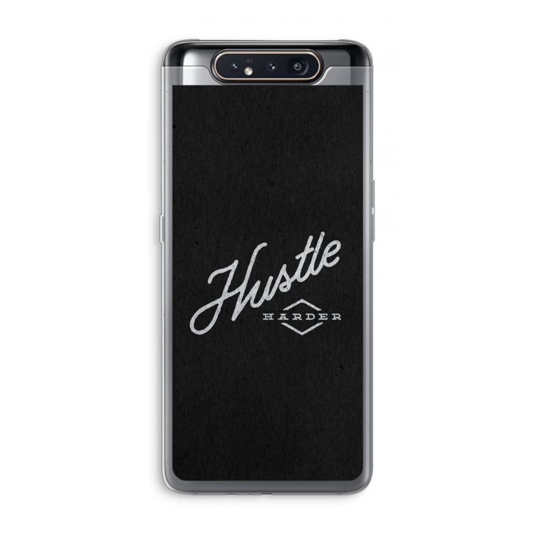 Hustle: Samsung Galaxy A80 Transparant Hoesje