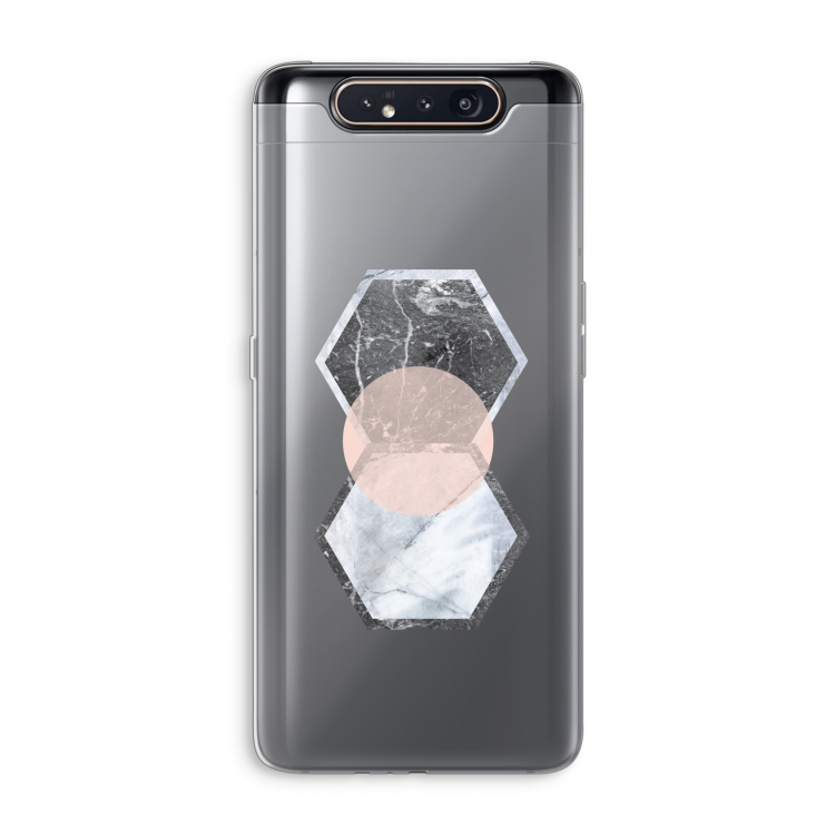 Creatieve toets: Samsung Galaxy A80 Transparant Hoesje