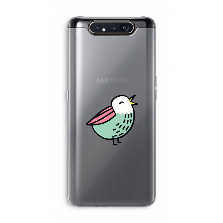 Birdy: Samsung Galaxy A80 Transparant Hoesje