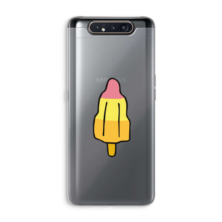 Raketijsje: Samsung Galaxy A80 Transparant Hoesje