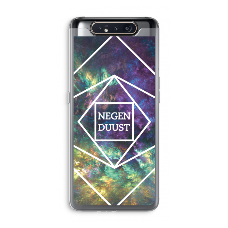 Negenduust ruimte: Samsung Galaxy A80 Transparant Hoesje