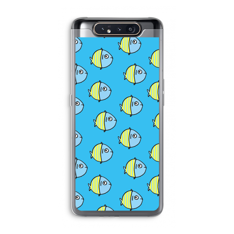 Visjes: Samsung Galaxy A80 Transparant Hoesje