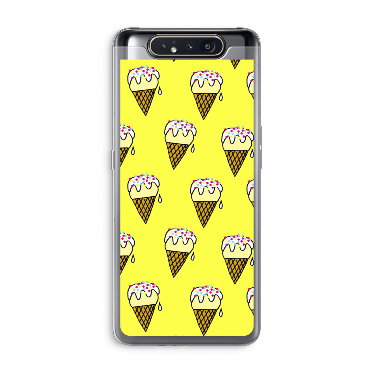 Isjes: Samsung Galaxy A80 Transparant Hoesje