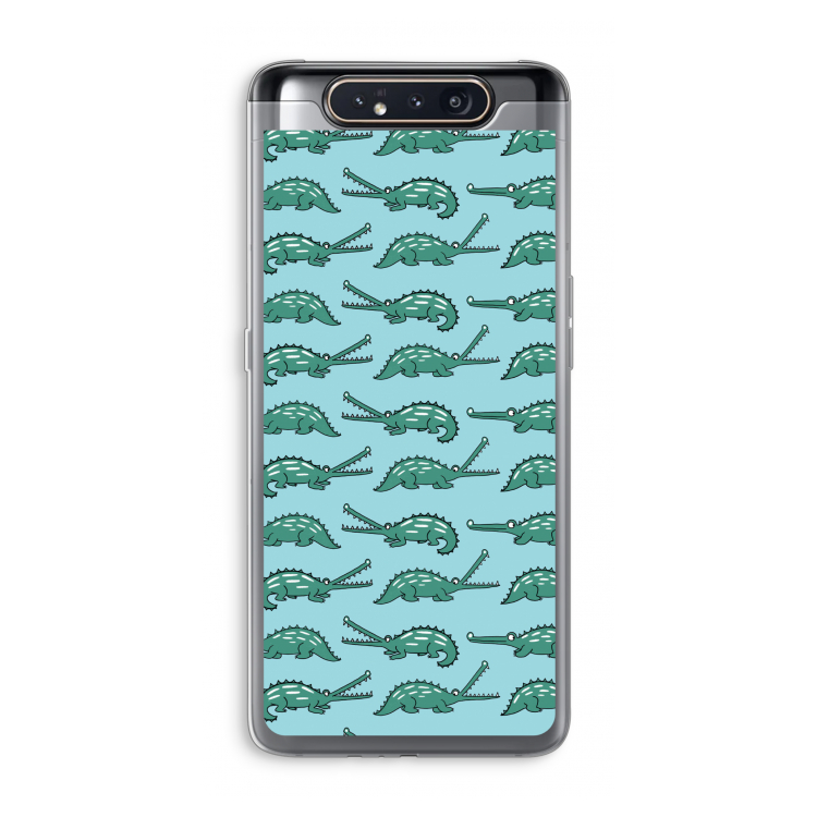 Kroko: Samsung Galaxy A80 Transparant Hoesje