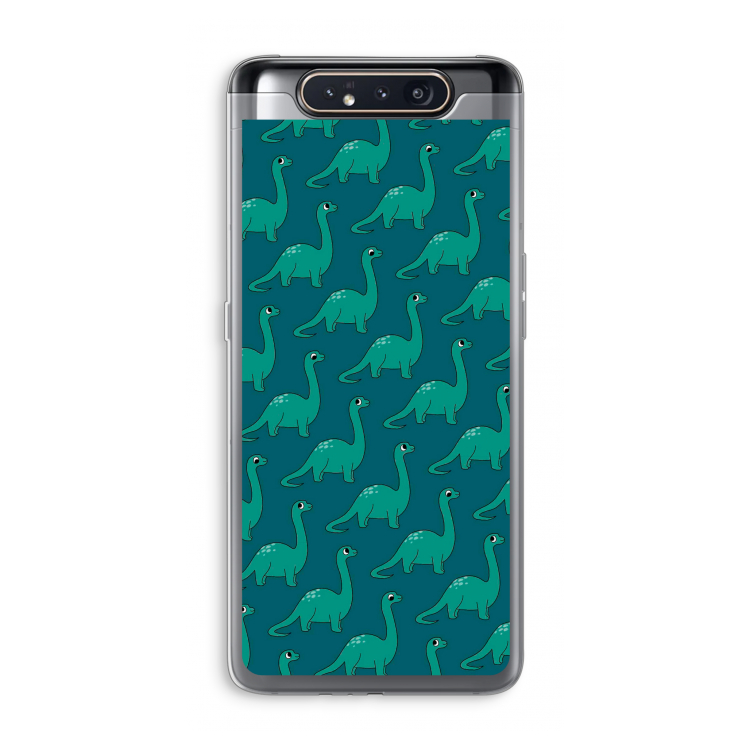 Diplodocus: Samsung Galaxy A80 Transparant Hoesje