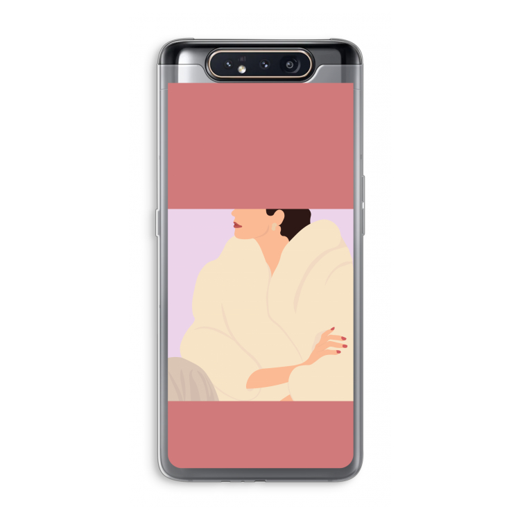 Cosy: Samsung Galaxy A80 Transparant Hoesje
