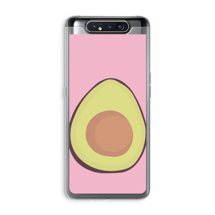 Avocado: Samsung Galaxy A80 Transparant Hoesje