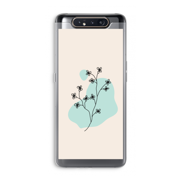 Love your petals: Samsung Galaxy A80 Transparant Hoesje
