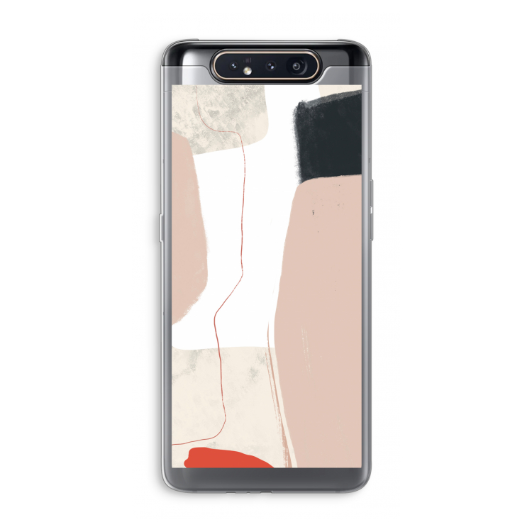 Lava: Samsung Galaxy A80 Transparant Hoesje