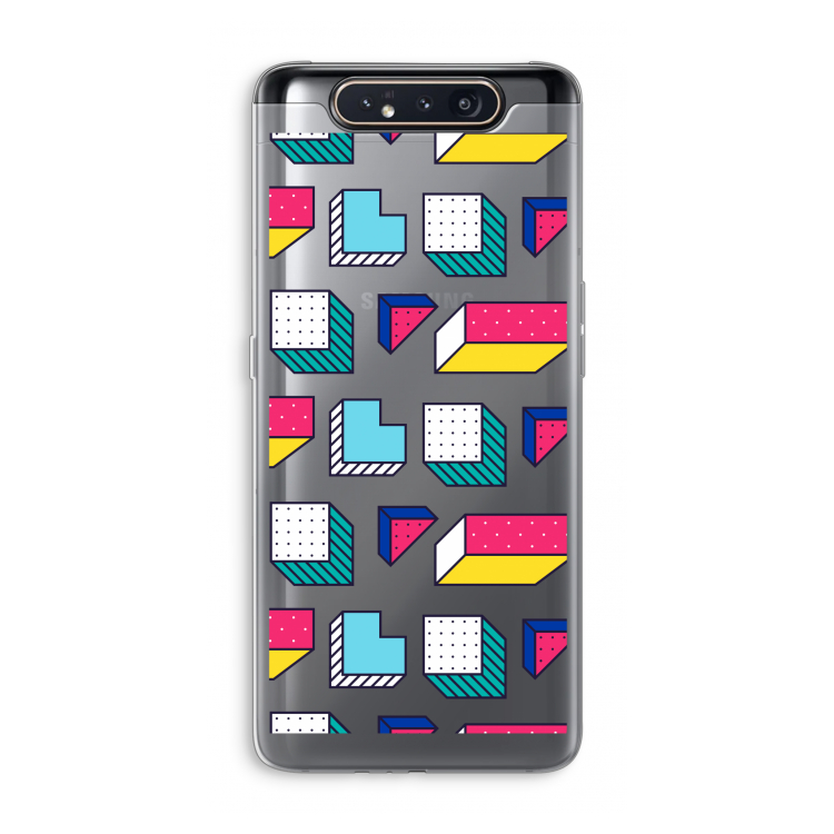 8-bit N°7: Samsung Galaxy A80 Transparant Hoesje