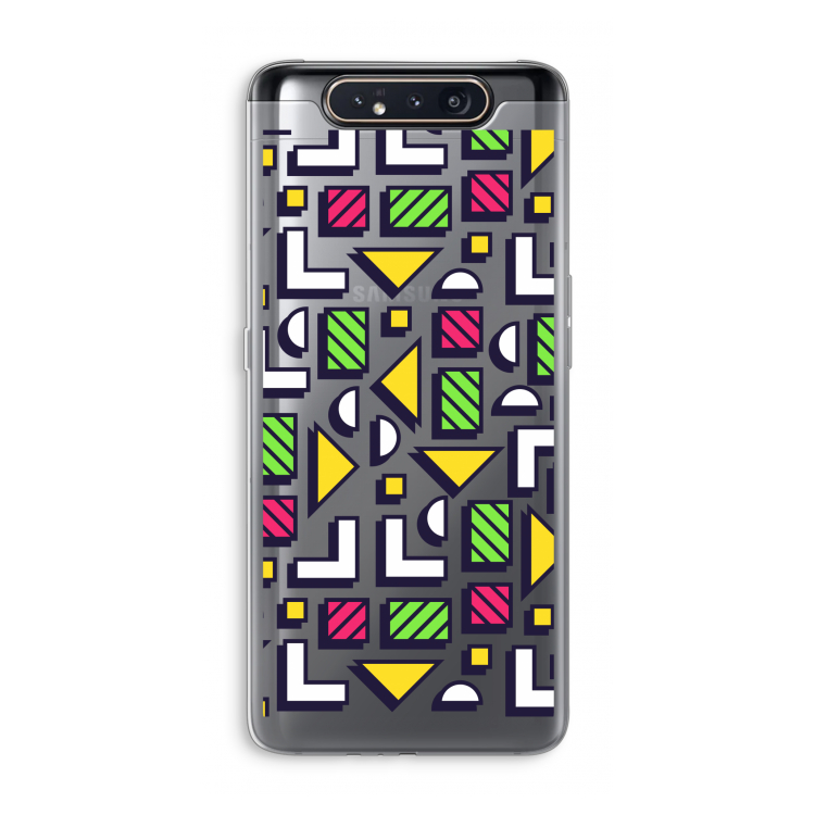 8-bit N°4: Samsung Galaxy A80 Transparant Hoesje