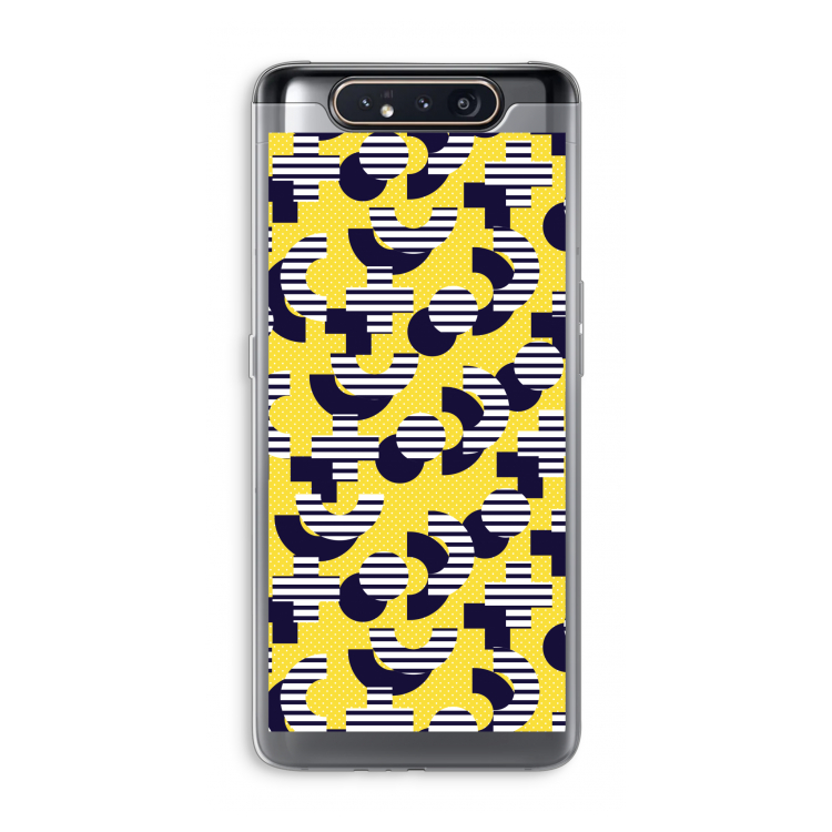 8-bit N°3: Samsung Galaxy A80 Transparant Hoesje