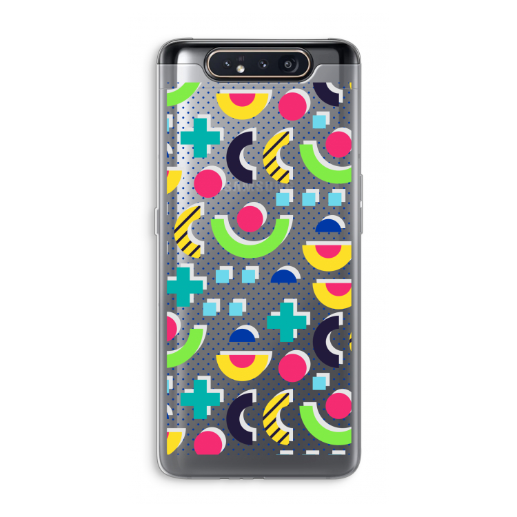 8-bit N°1: Samsung Galaxy A80 Transparant Hoesje