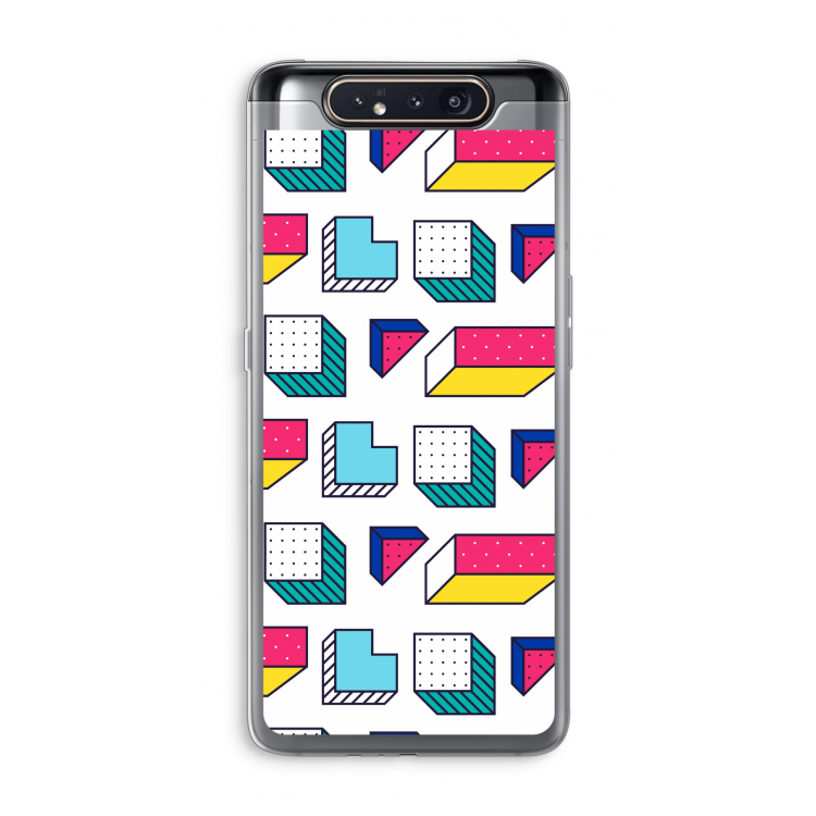 8-bit N°7: Samsung Galaxy A80 Transparant Hoesje
