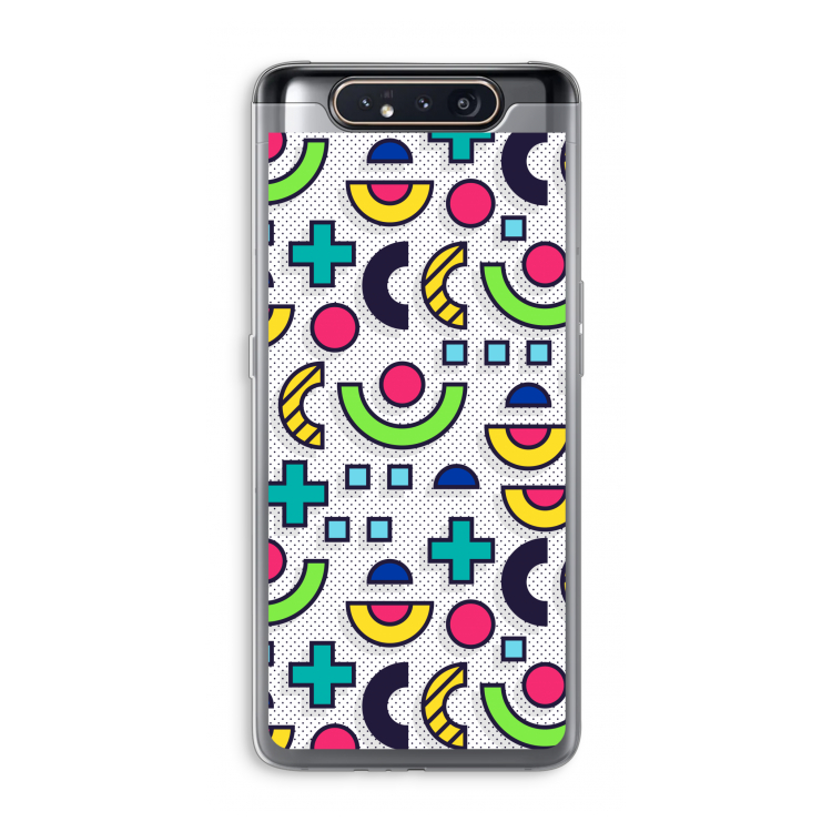 8-bit N°6: Samsung Galaxy A80 Transparant Hoesje