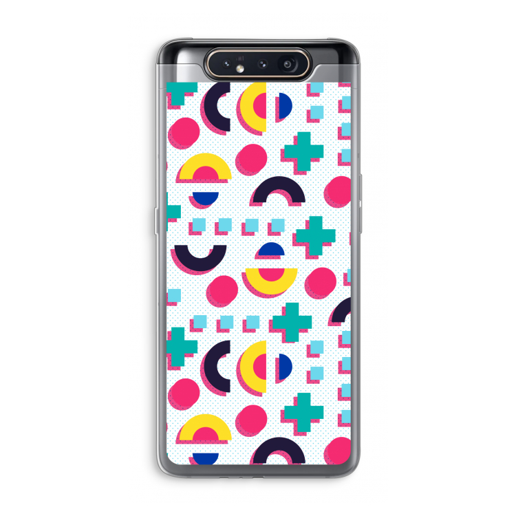 8-bit N°2: Samsung Galaxy A80 Transparant Hoesje