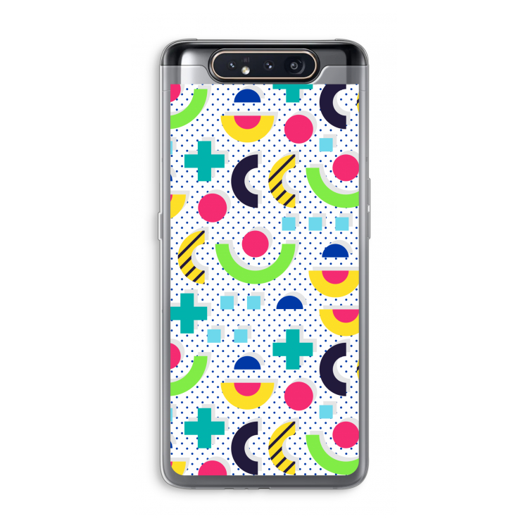 8-bit N°1: Samsung Galaxy A80 Transparant Hoesje