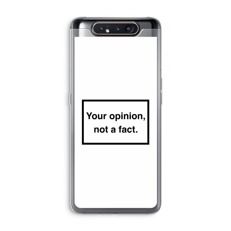 Your opinion: Samsung Galaxy A80 Transparant Hoesje