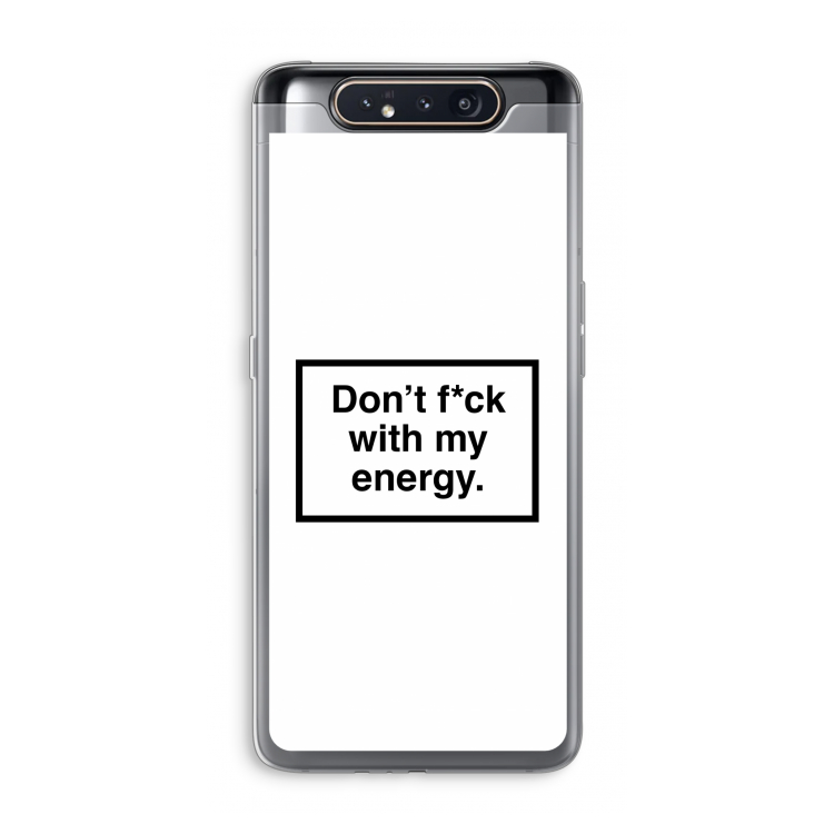 My energy: Samsung Galaxy A80 Transparant Hoesje