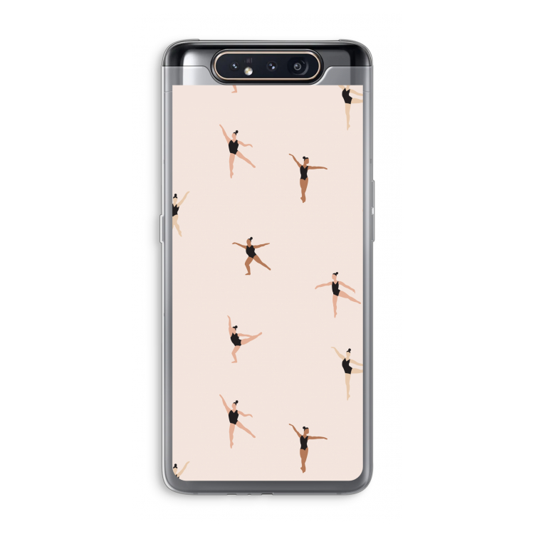 Dancing #1: Samsung Galaxy A80 Transparant Hoesje