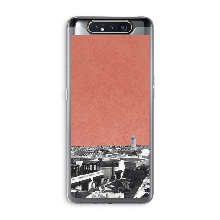 Marrakech Skyline : Samsung Galaxy A80 Transparant Hoesje