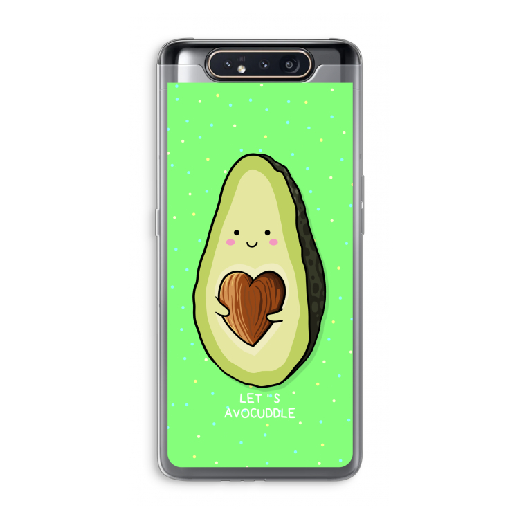 Avocuddle: Samsung Galaxy A80 Transparant Hoesje