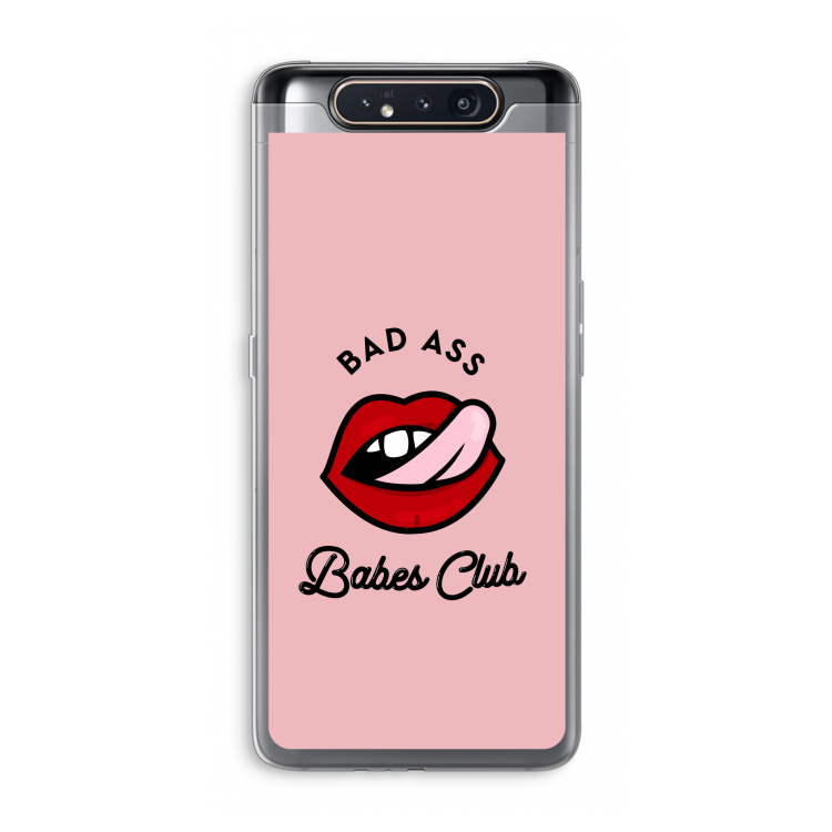 Badass Babes Club: Samsung Galaxy A80 Transparant Hoesje