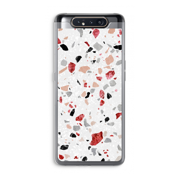 Terrazzo N°12: Samsung Galaxy A80 Transparant Hoesje