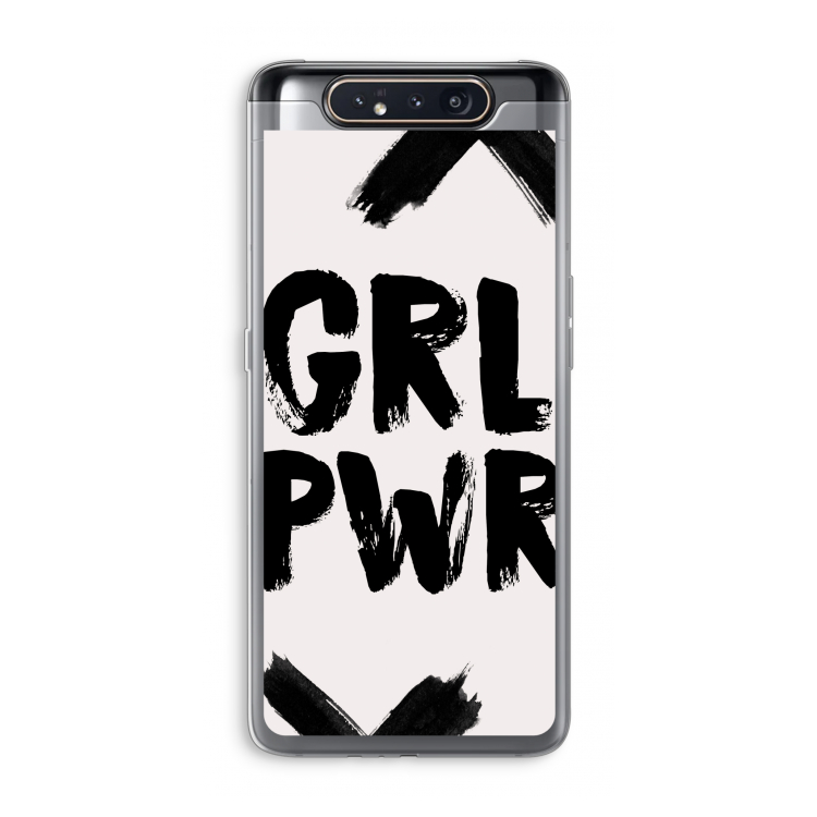 Girl Power #2: Samsung Galaxy A80 Transparant Hoesje