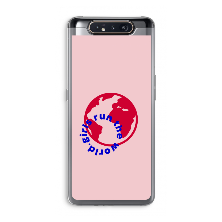 Run The World: Samsung Galaxy A80 Transparant Hoesje