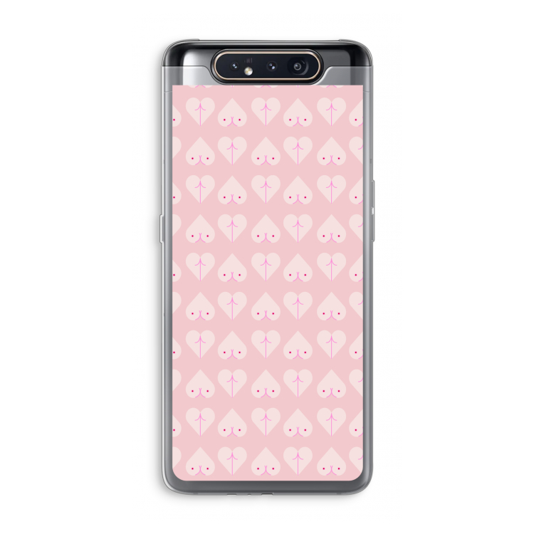 Ass 'n Titties: Samsung Galaxy A80 Transparant Hoesje