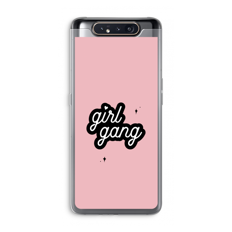 Girl Gang: Samsung Galaxy A80 Transparant Hoesje