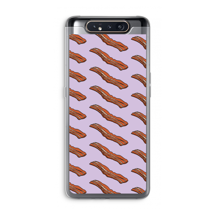 Bacon to my eggs #2: Samsung Galaxy A80 Transparant Hoesje