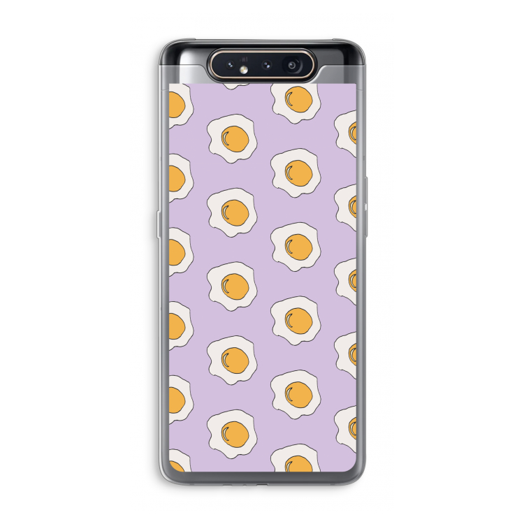Bacon to my eggs #1: Samsung Galaxy A80 Transparant Hoesje