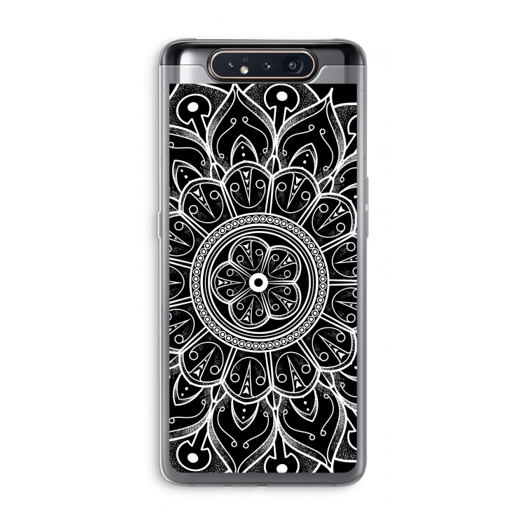 Roses Are Red: Samsung Galaxy A80 Transparant Hoesje