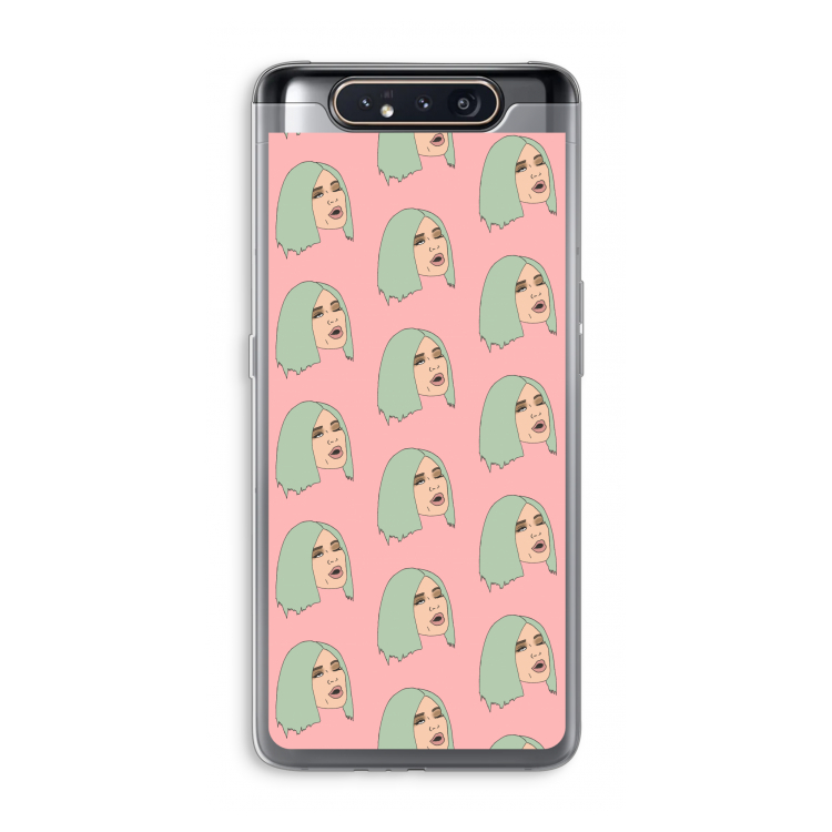 King Kylie: Samsung Galaxy A80 Transparant Hoesje