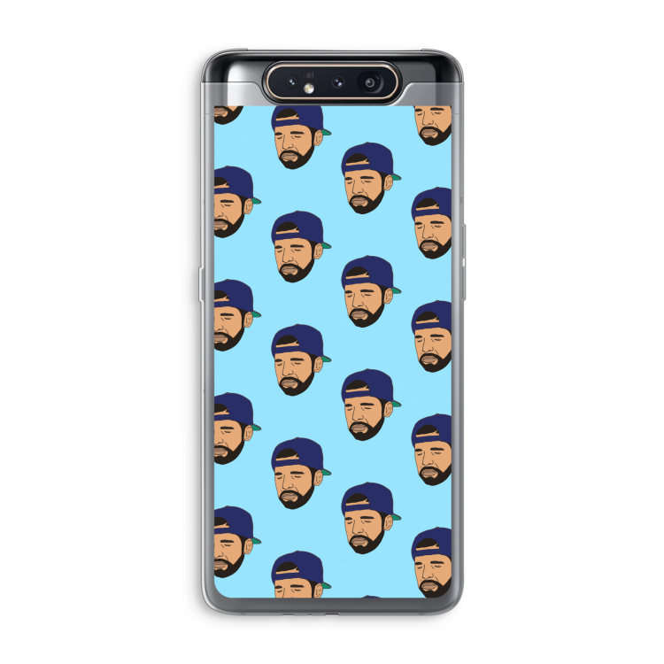 Drake Away: Samsung Galaxy A80 Transparant Hoesje